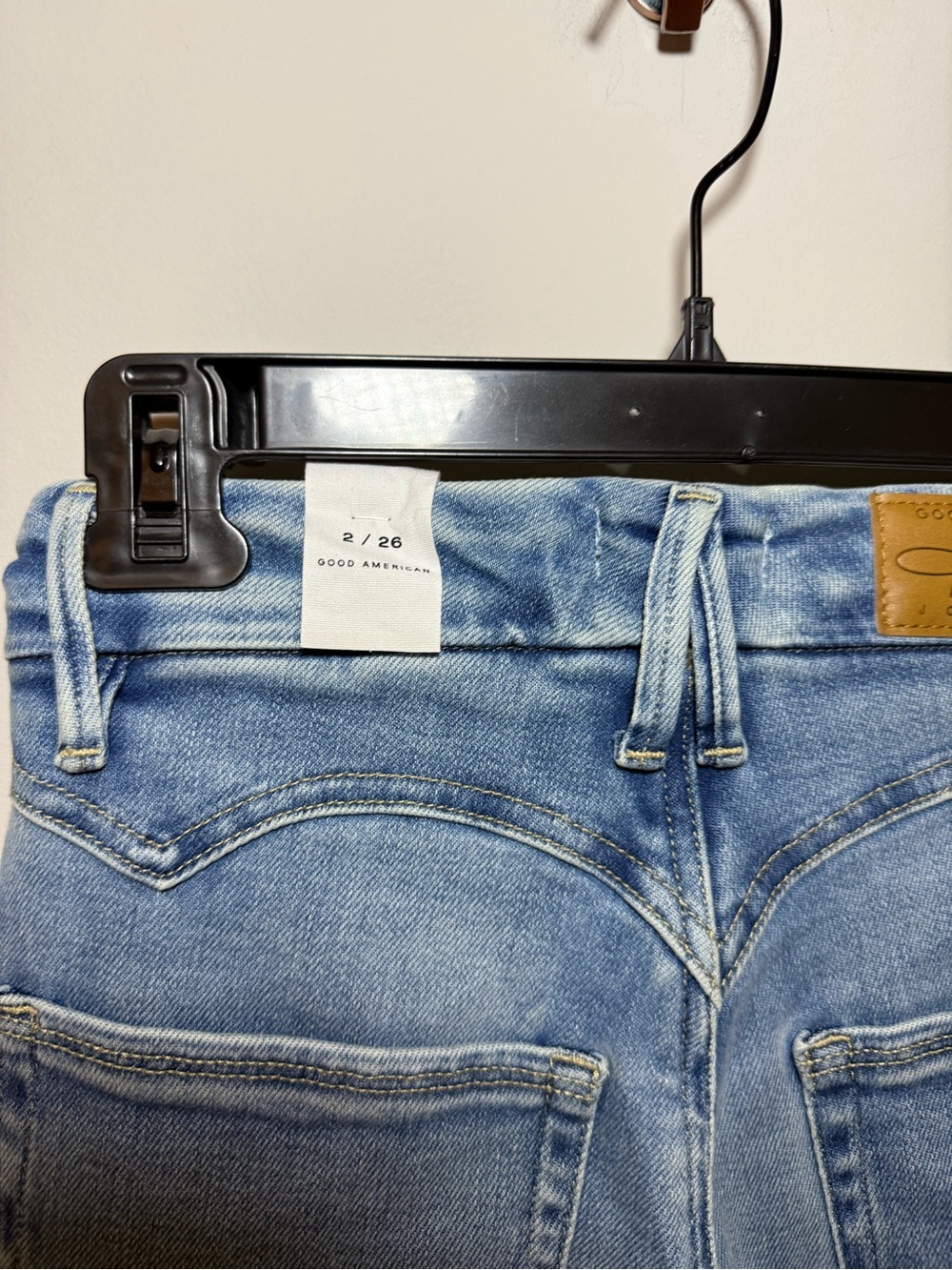 NWT Good American + Dolly Joleans Flare denim jeans. 2/26 - Picture 6 of 10
